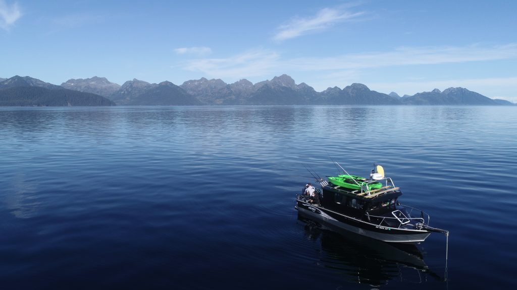 Boat on Alaska Water